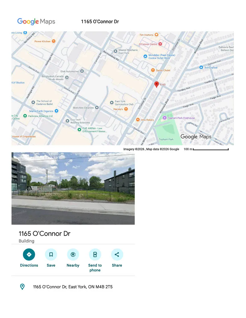 1165 O’Connor Drive, Toronto, East York, Toronto